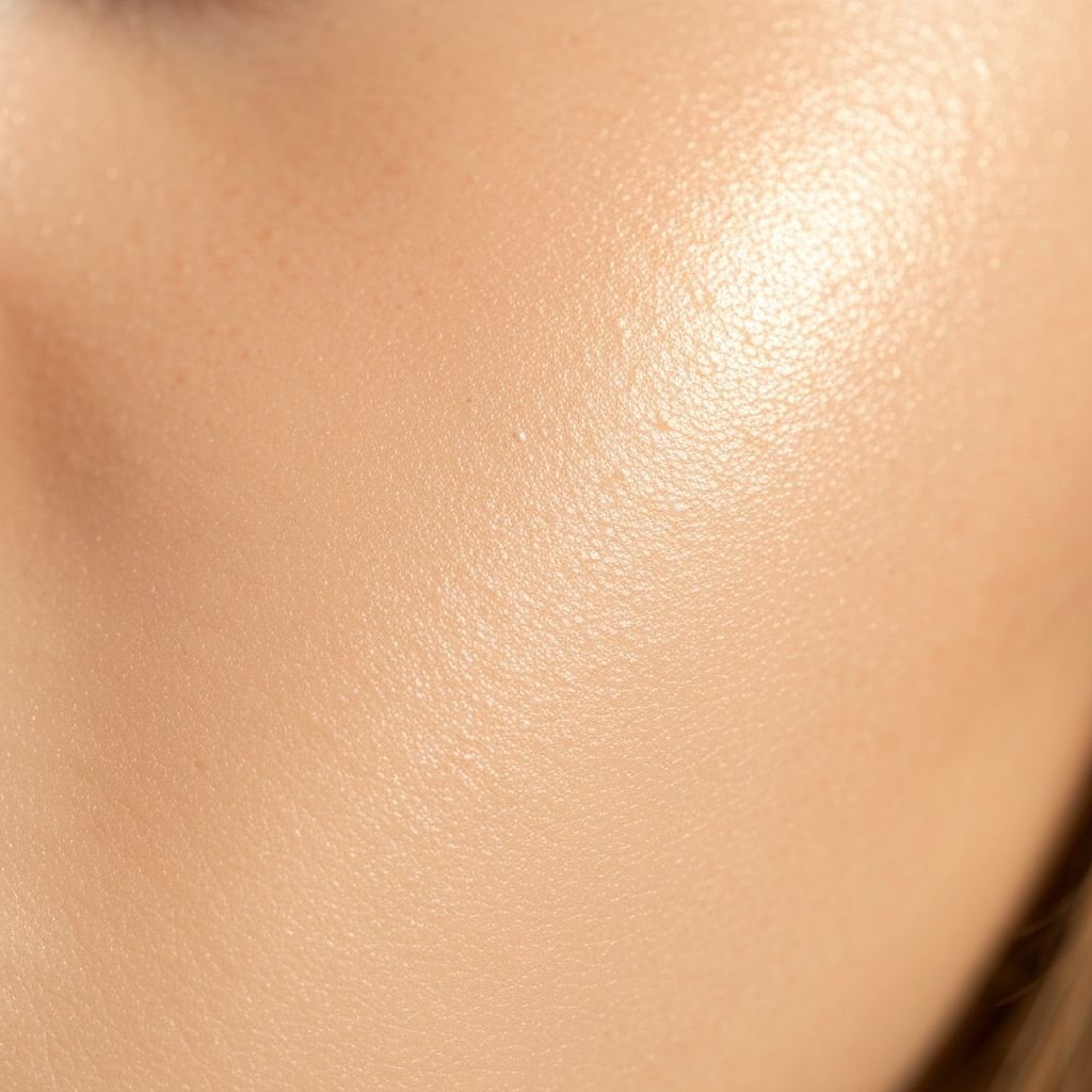 Luminous radiant skin with even tone